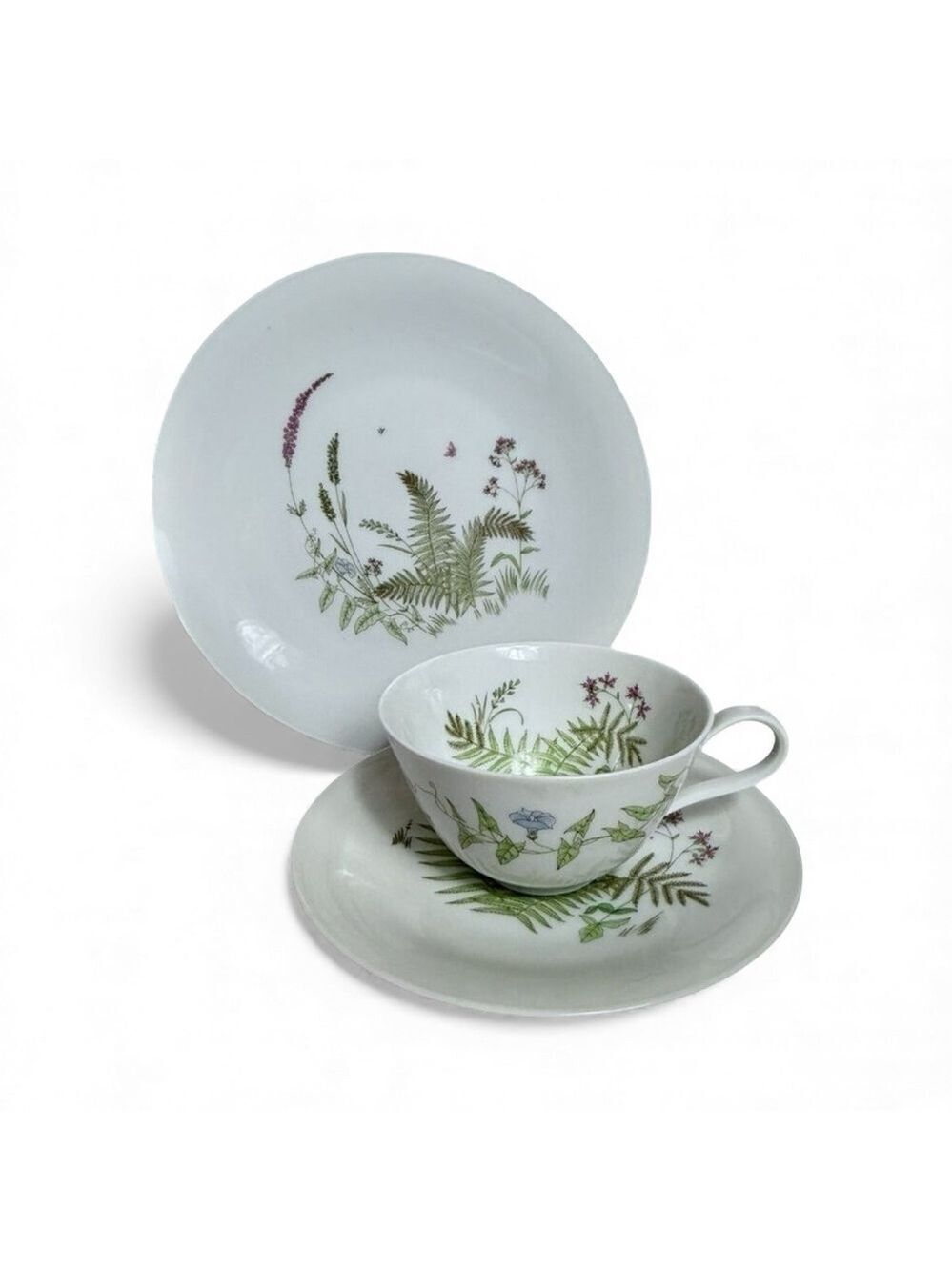 Vintage H&C Bavaria Heinrich Teacup Saucer Plate